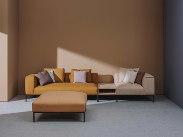 RAGLAN HOME SF2212 - 2 seater fabric sofa by Andreu World - view 3